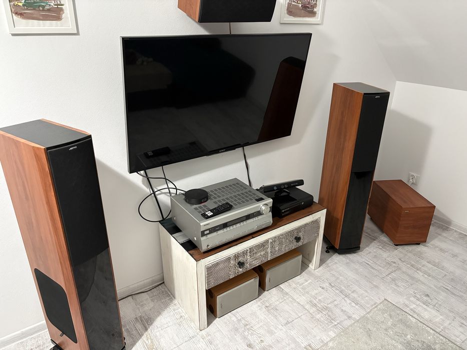 Zestaw kina domowego Onkyo tx605/Jamo 606
