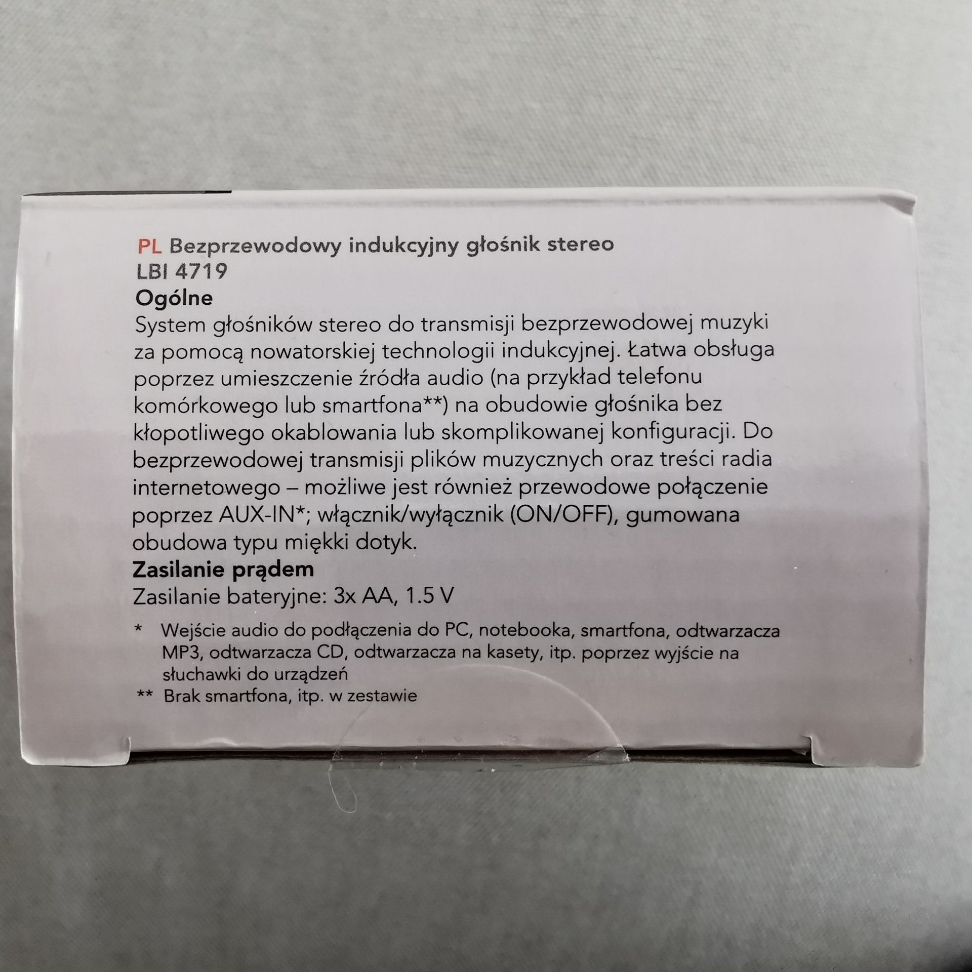 Nowy głośnik bezprzewodowy do smartfona