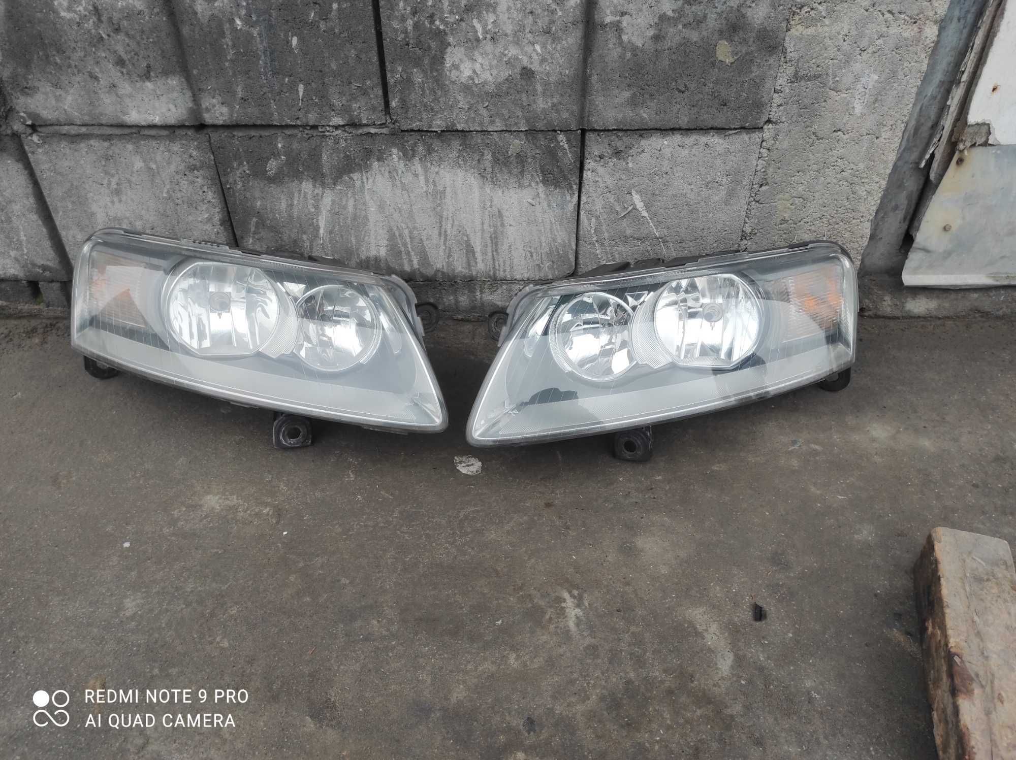 Audi A6 C6 lampy przednie Europa oryginał hella gwarancja
