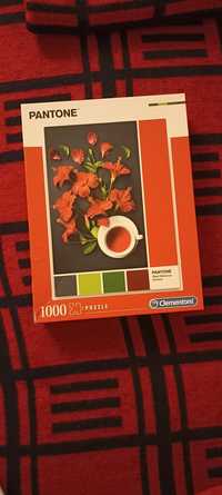 Puzzle Pantone 1000 czerwone