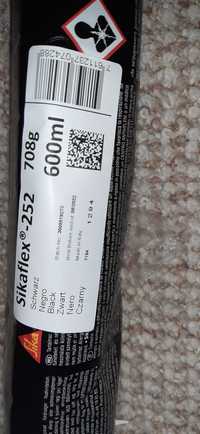 Sikaflex 252 эластичный клей,чорный