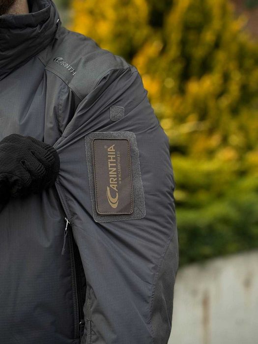 Тактична військова зимова куртка Carinthia HIG 4.0 G-Loft Grey S-3XL