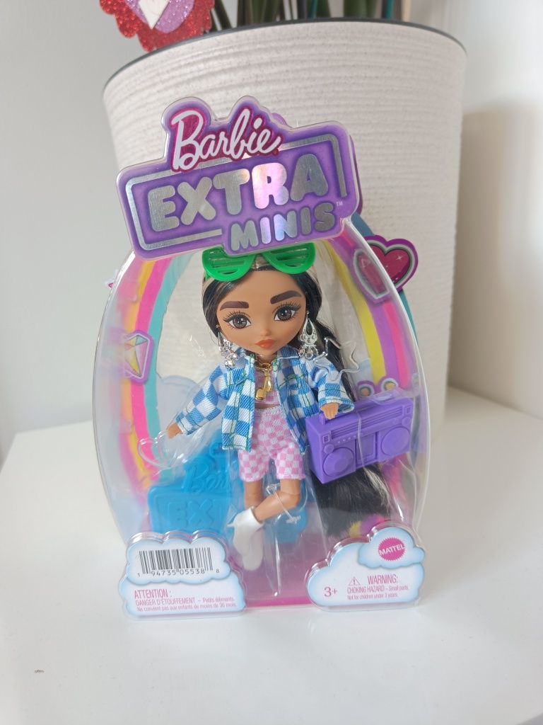 Lalka Barbie Extra minis modna lalka HGP64