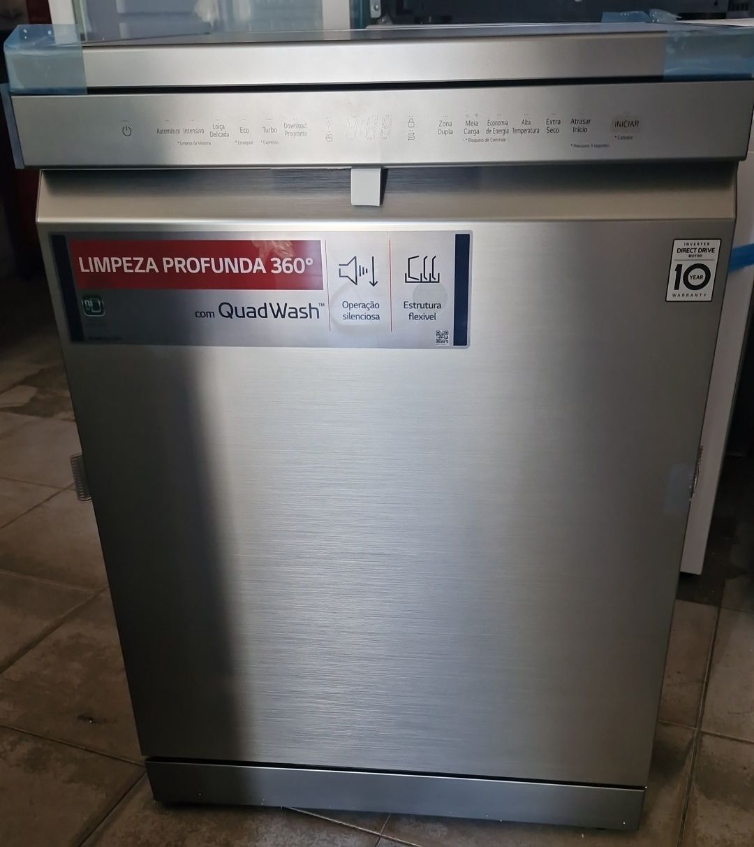 Máquina de lavar loica lg inox