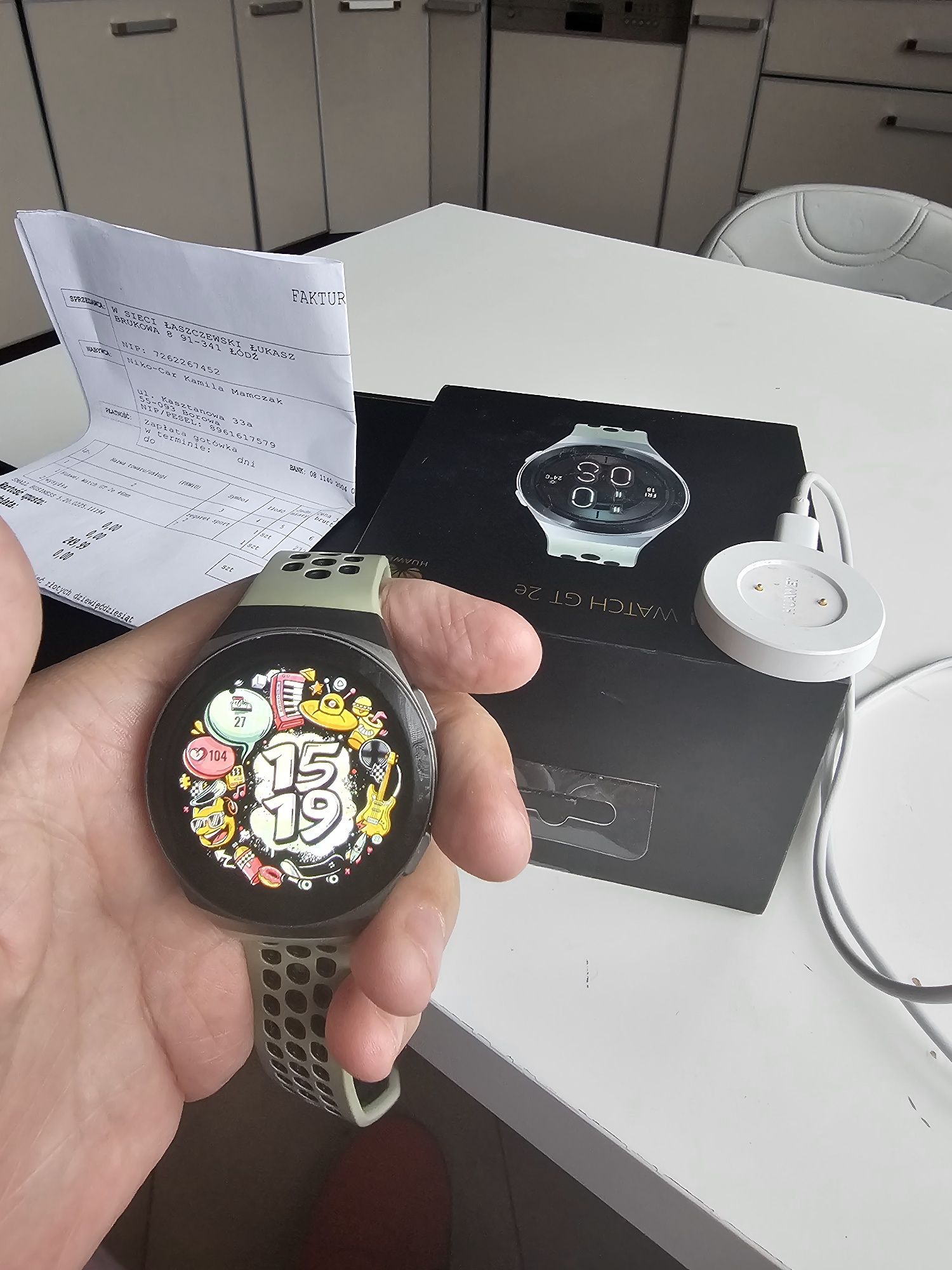 Okazja Huawei watch gt2e zielony