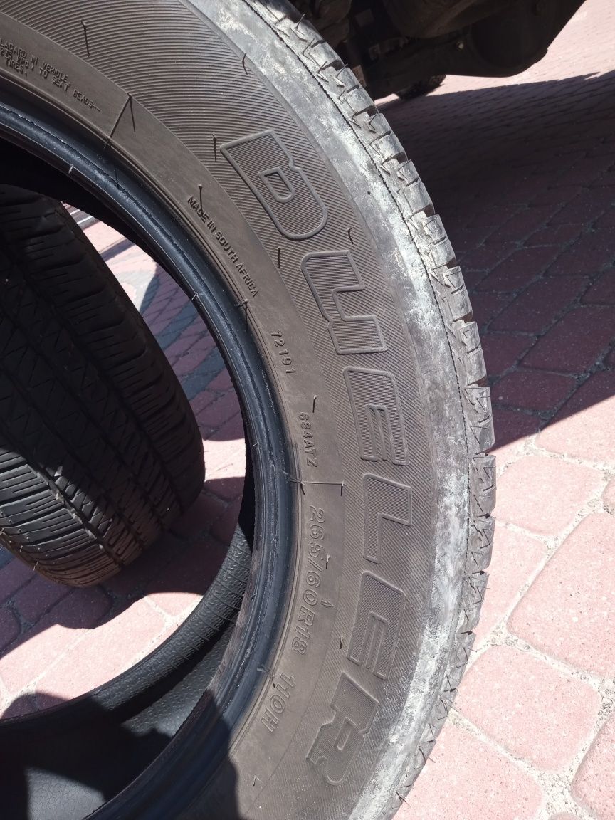 Bridgestone Dueler ht 265 60 r18