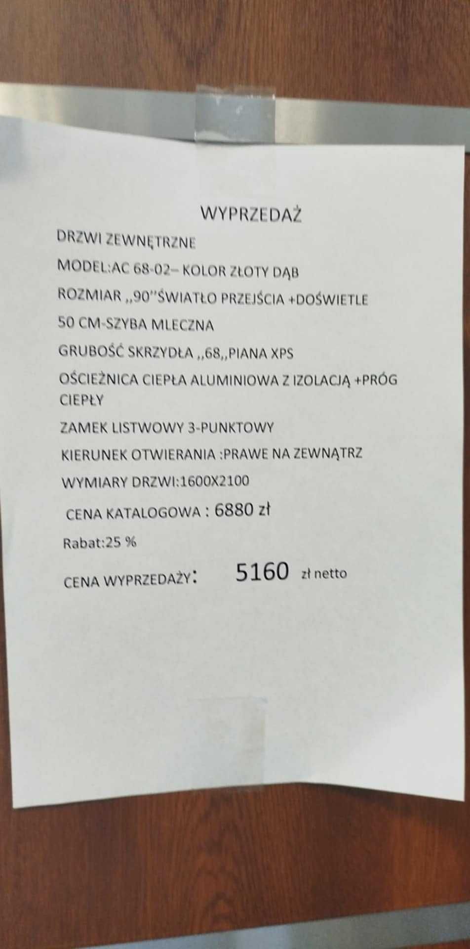 Drzwi zewnętrzne Turenwerke #z37