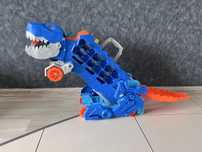 T-Rex Hot Wheels zabawka garaż transporter