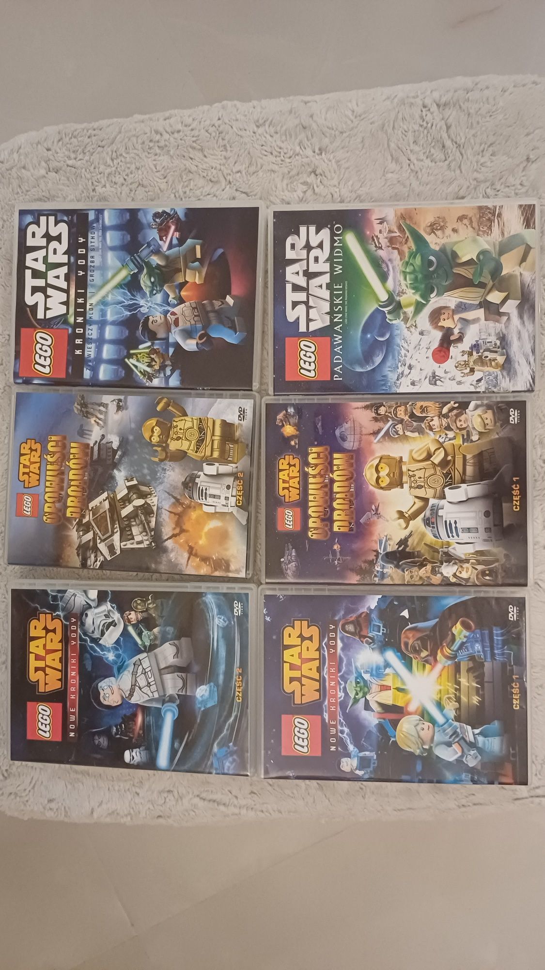Bajki filmy DVD lego star wars