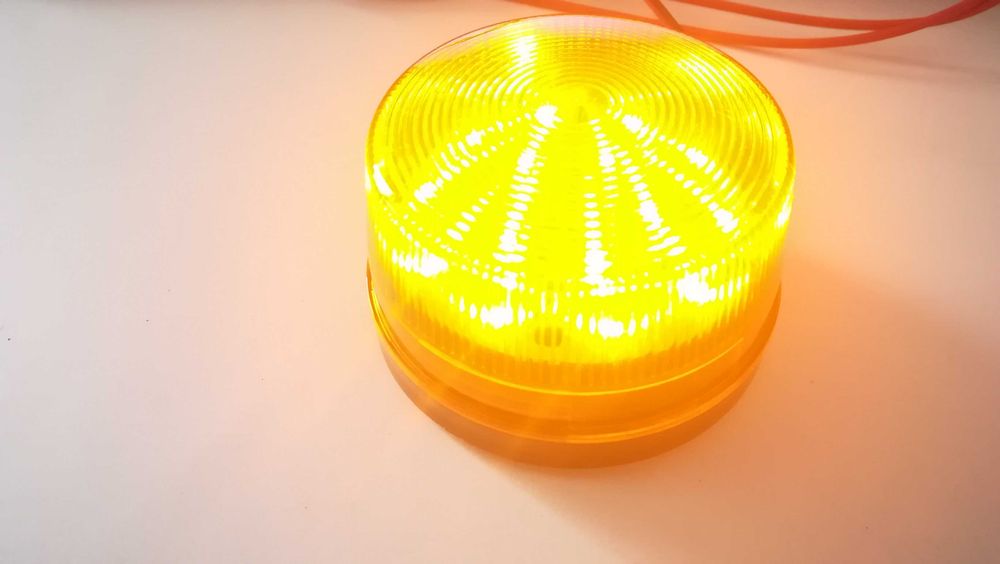 LED strobe para alarme, portão