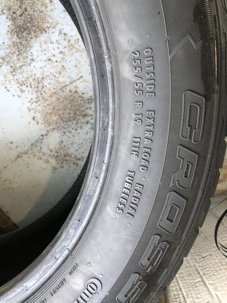 255/55R19-4шт Continental оригинал из Германии 8мм в наличие!