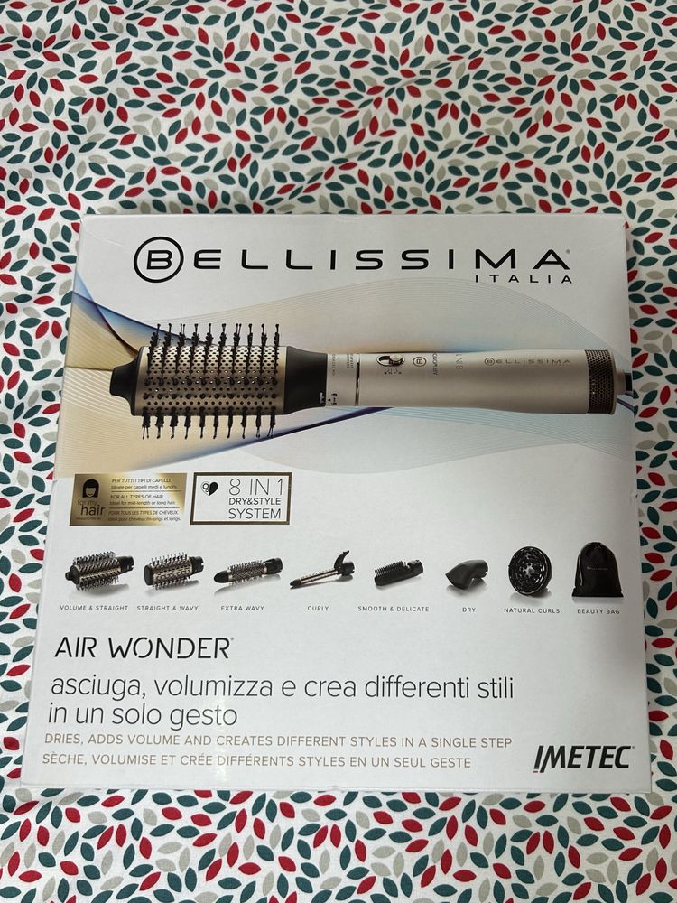 Modelador de cabelo BELLISSIMA 8 em 1 G20 1100