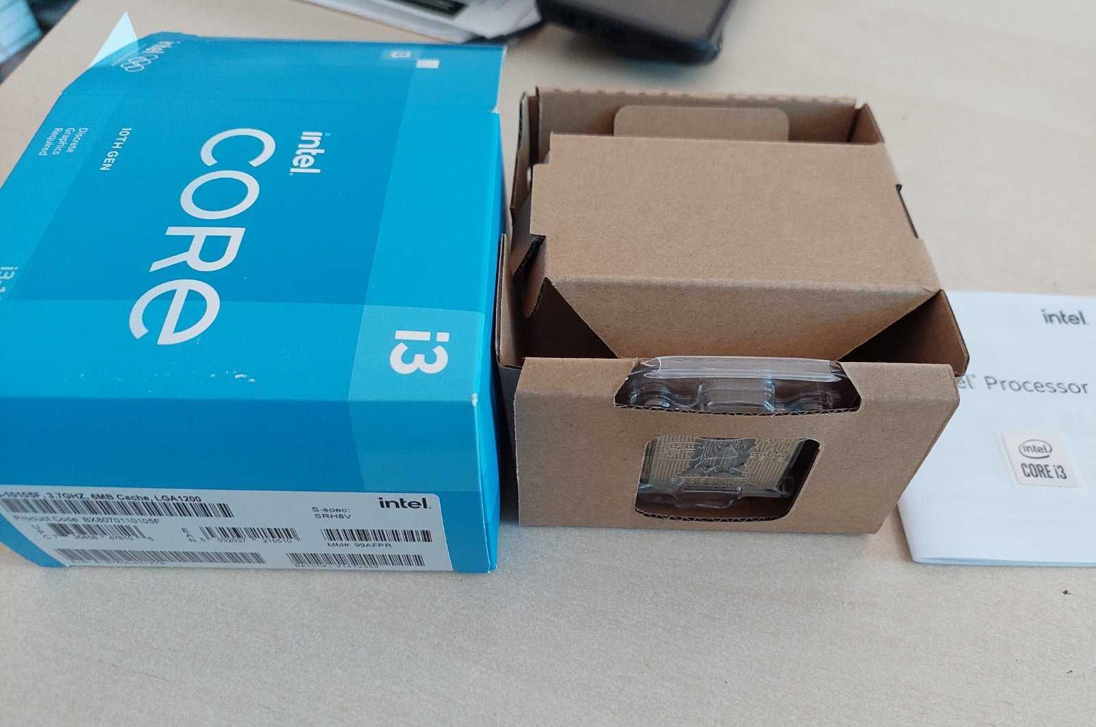 Процесор Intel Core i3-10105F, tray