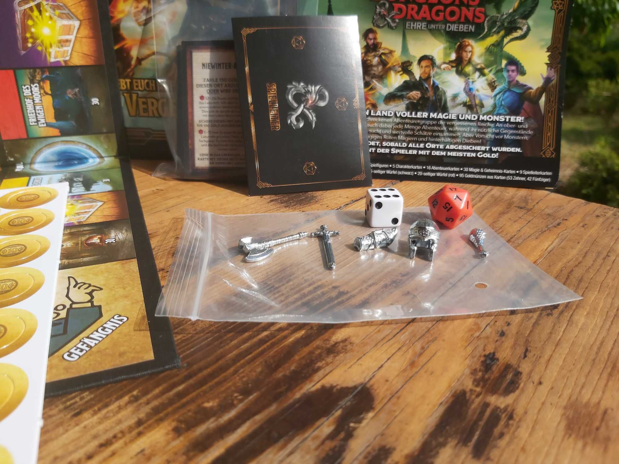 Gra Monopoly Dungeons & Dragons: Złodziejski honor - j. niemiecki
