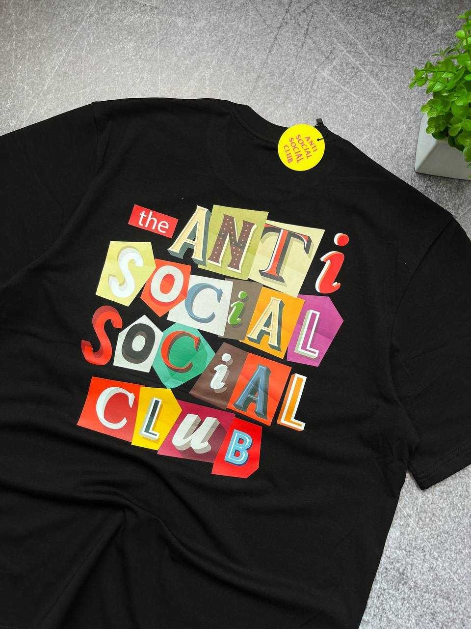 Оверсайз Футболка Anti Social Social Club з бірками