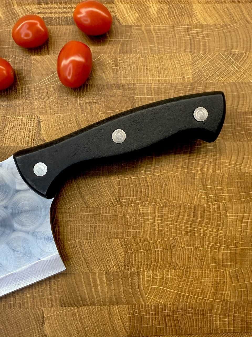 Тяпка кухонна Луска 3.0 KN172 сталь 65Х13 Тяпка кухонная ручной работы