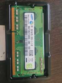 Duas memórias RAM Samsung DDR3 2gb para portátil