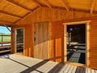 domek drewniany domki drewniane dom z drewna ocieplony domy WARBIT