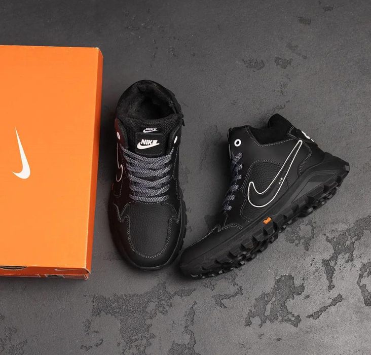 Теплые кроссовки для мальчика nike, подростковые зимние ботинки найк
