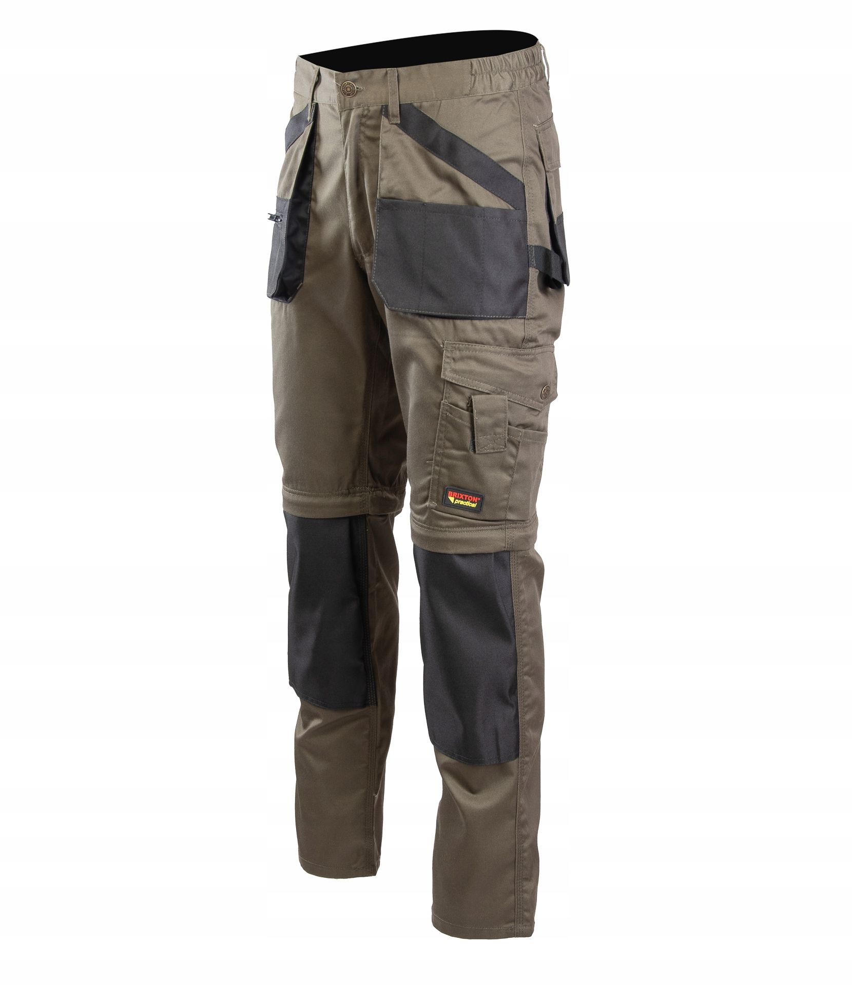 Spodnie Robocze Brixton Practical Khaki R. 50 Długie / Krótkie