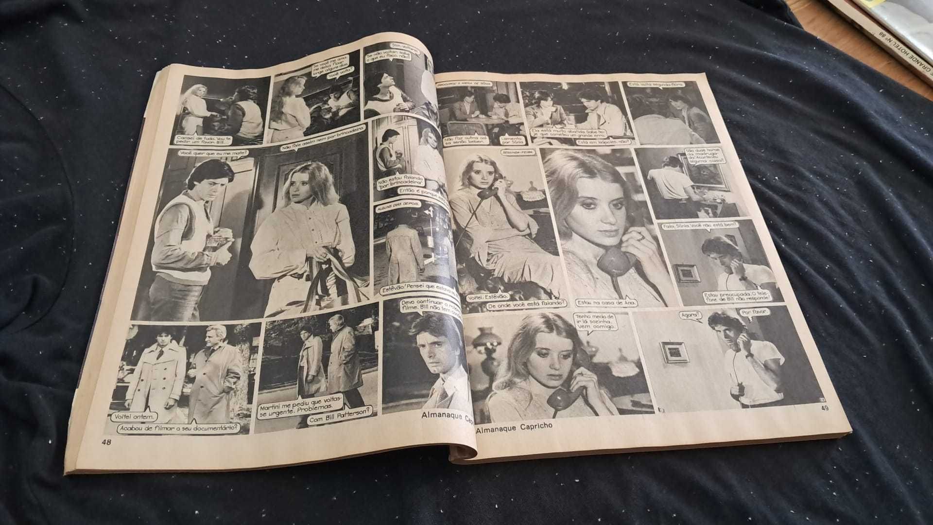 Revista Vintage "Almanaque Capricho" Nº 528B Anos 70/80