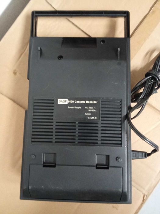 Leitor/Gravador de Cassetes BASF - Vintage