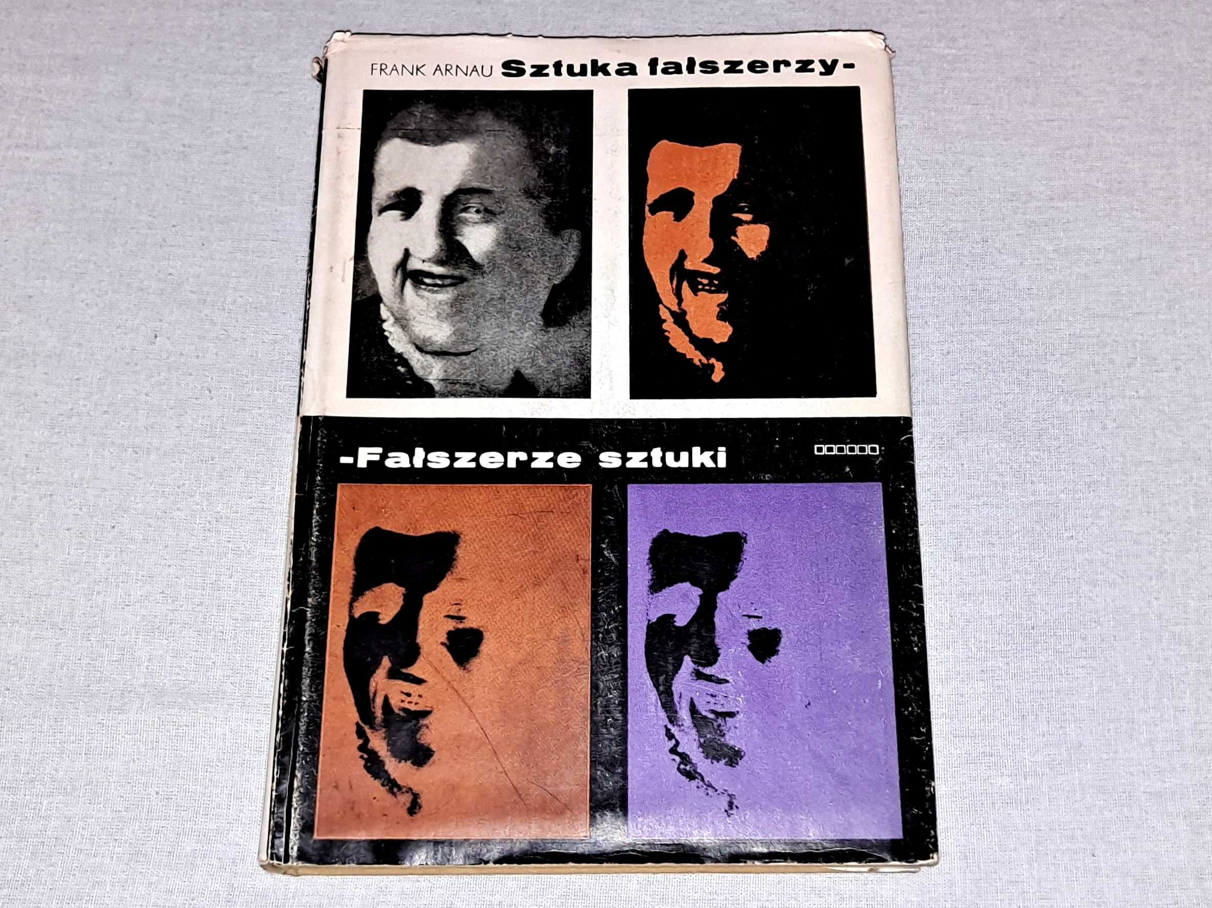 książka - "SZTUKA FAŁSZERZY-FAŁSZERZE SZTUKI"  - 1966 r - używana