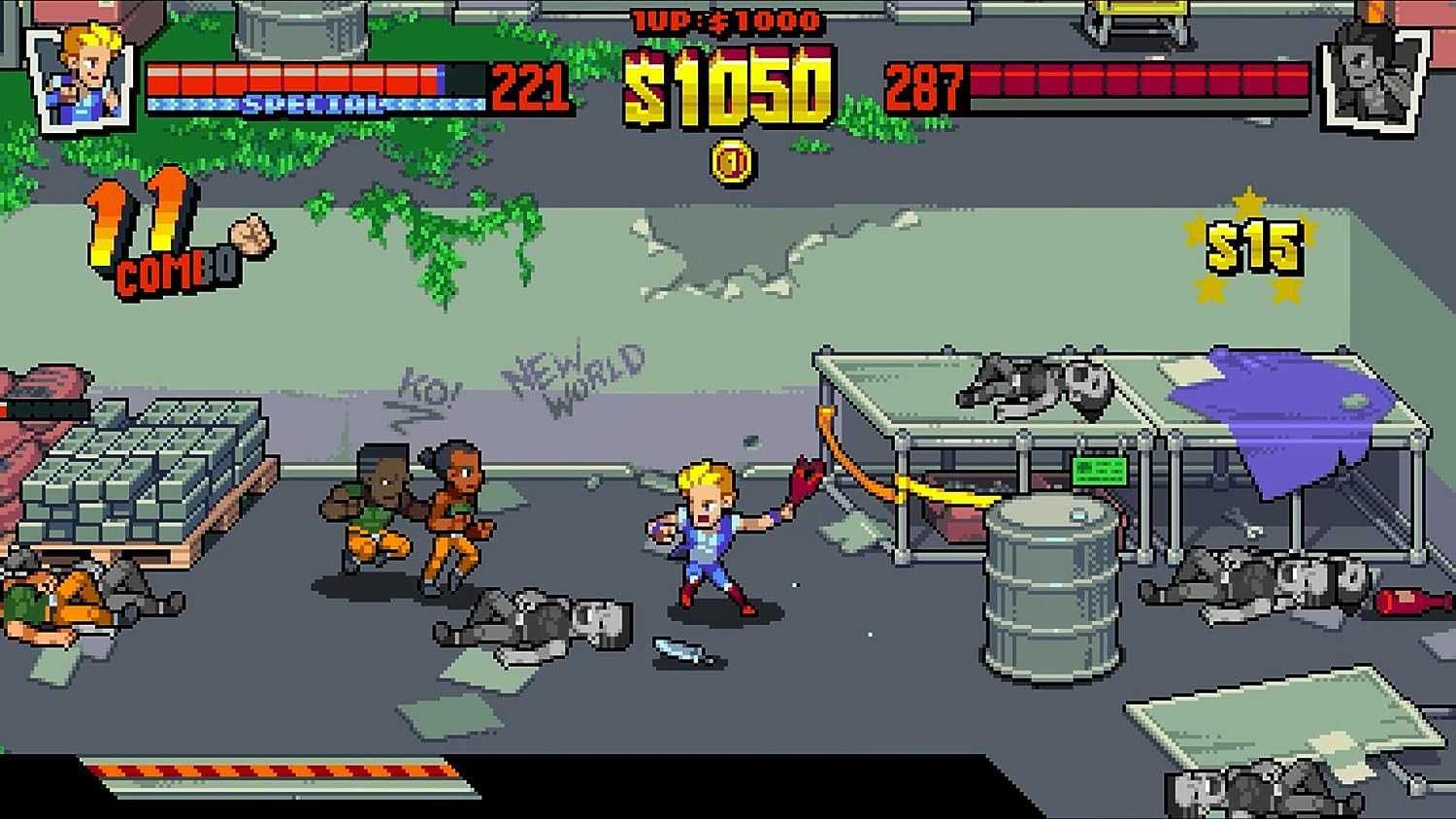 Double Dragon Gaiden: Rise of the Dragons PS4 / PS5 bijatyka chodzona
