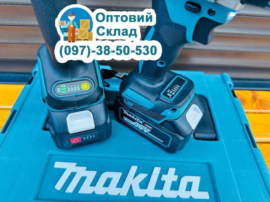 Акумуляторний Набор 2/1 Makita DGA504 XGT + Шуруповерт DHP485 XGT 36/8
