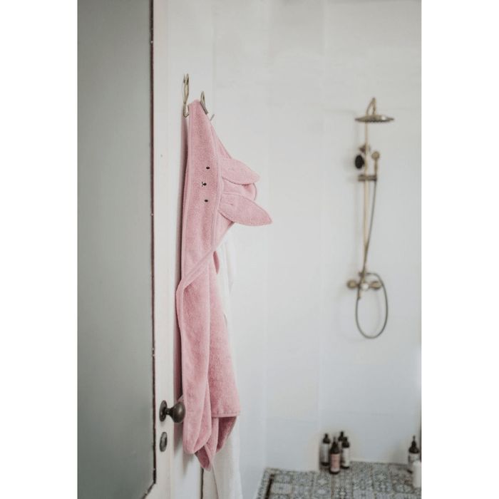 Bambusowy ręcznik rabbit powder pink - My Memi