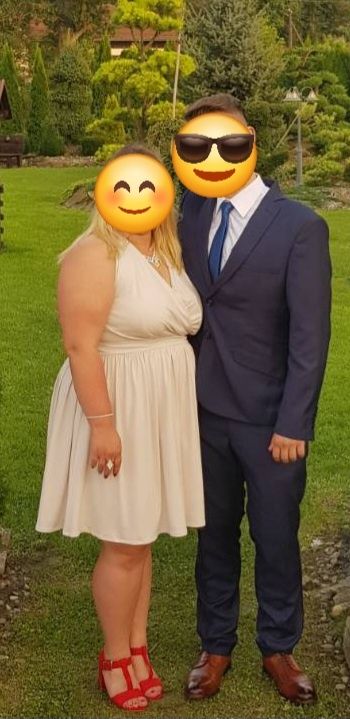 Garnitur granatowy
