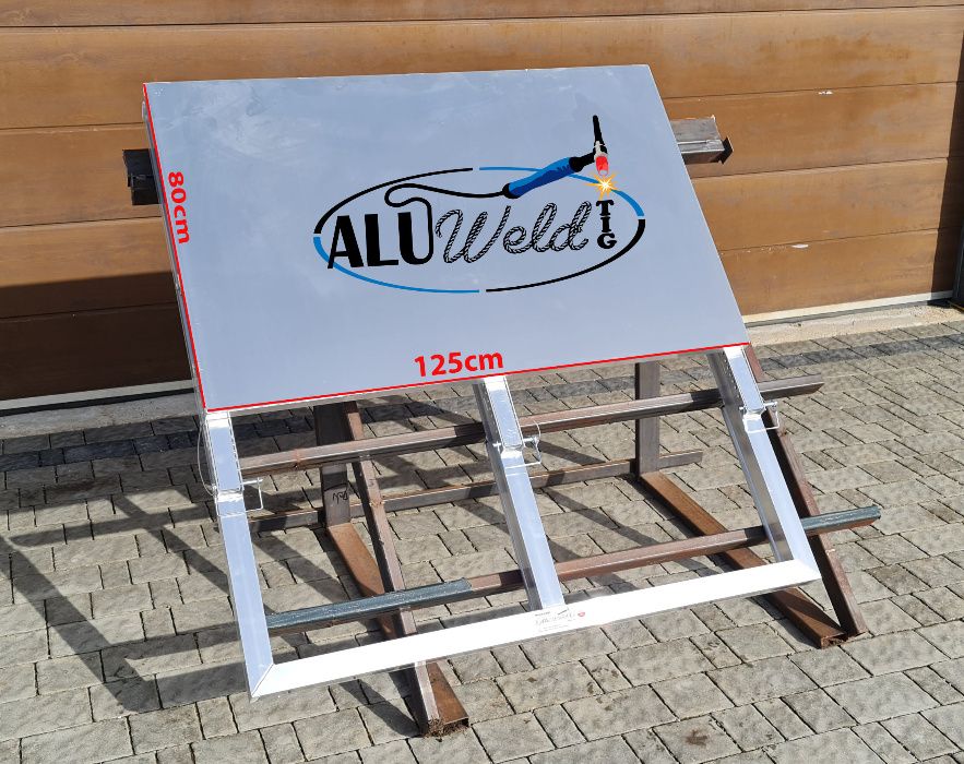 Wózek stół Aluminiowy regulowany Połaciowy dekarski Dekarz żuraw Dźwig