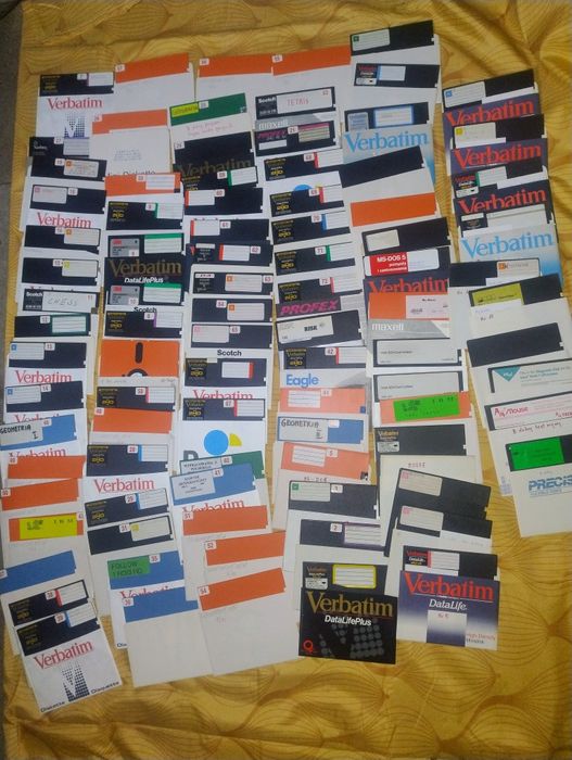 Stare dyskietki 5,25"