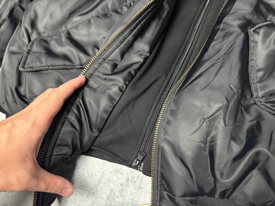 Бомбер Balenciaga Paris All In Hooded пуховик куртка opium