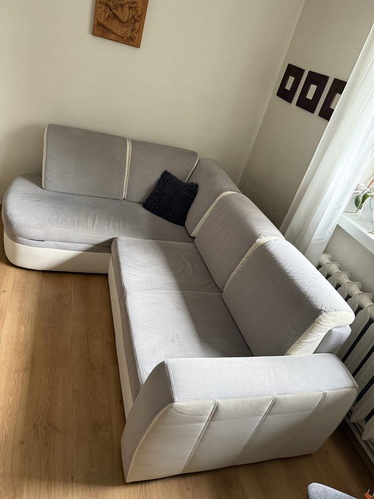 Sofa, naroznik z funkcja spania