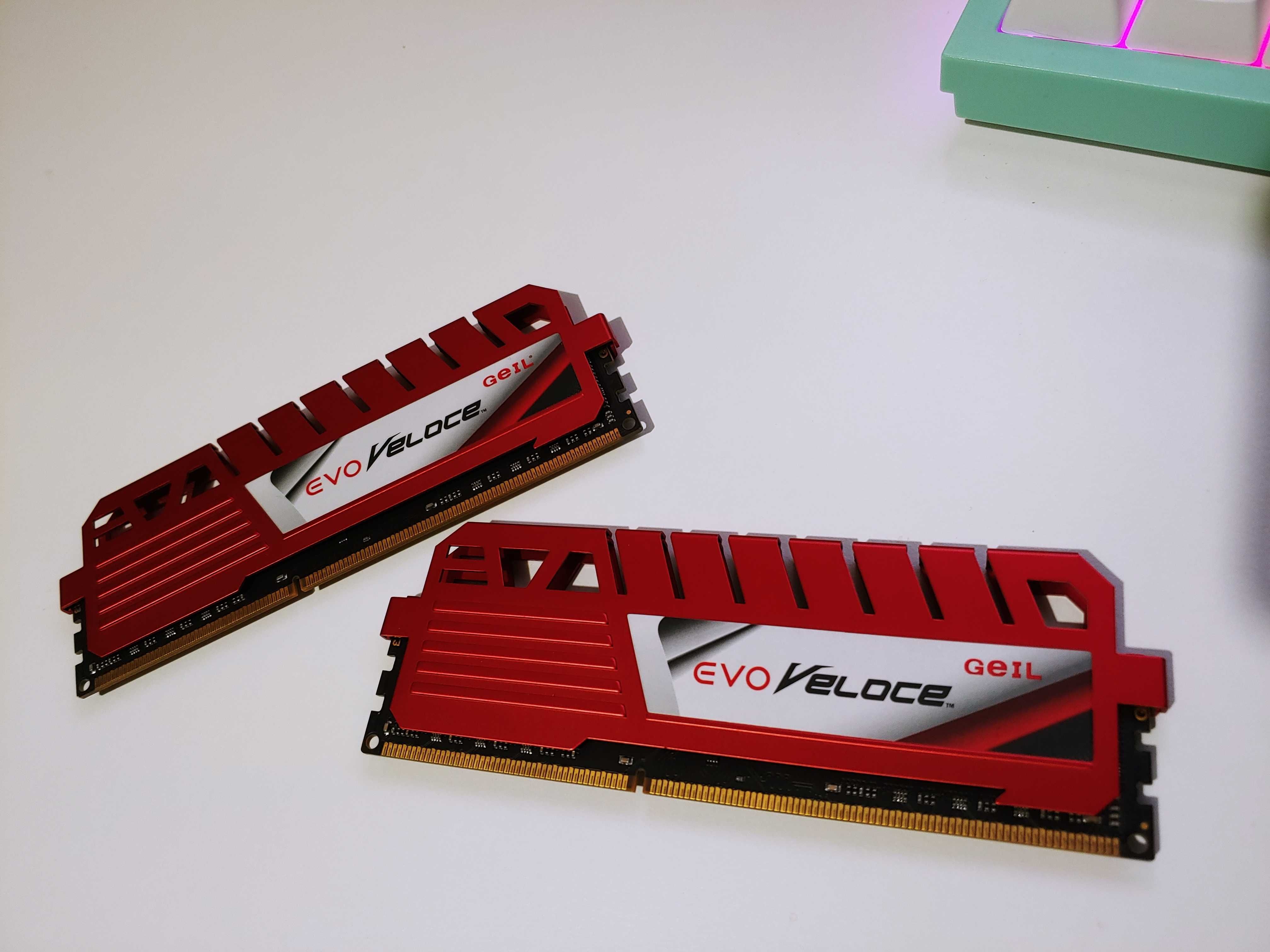 Топова GEIL DDR3 16GB 2x8GB 2400MHz EVO Veloce (GEV316GB2400C11BDC)