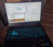 Super gamingowy laptop ASUS gaming tuf 15 zamiana na telefon okazja