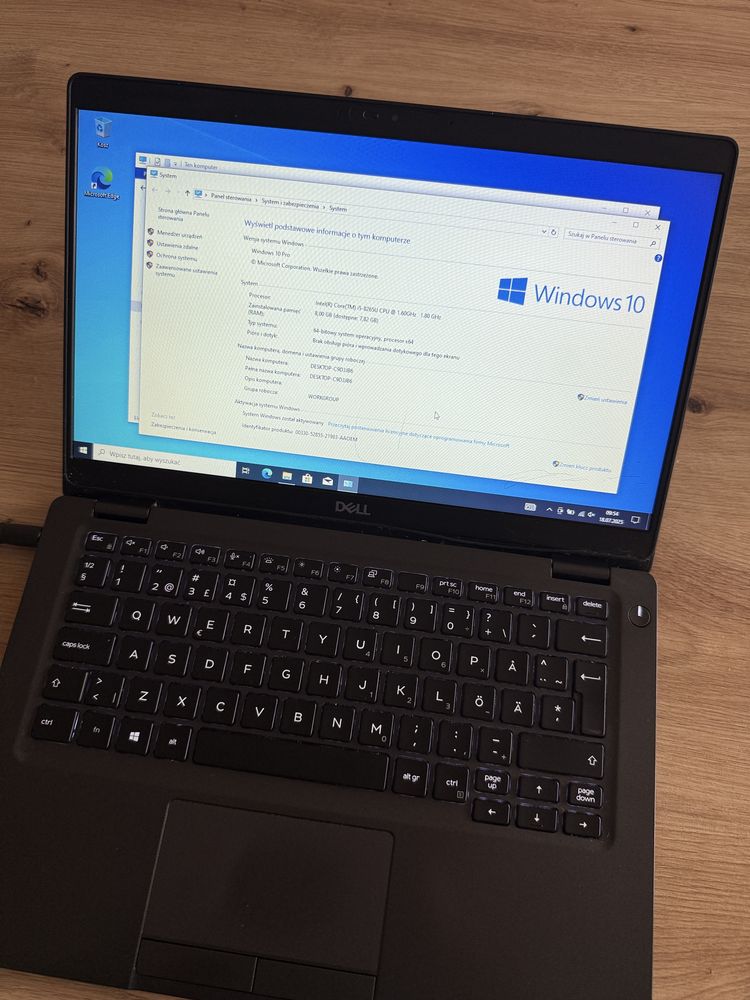 Laptop Dell Latitude 5300 Intel Core i5-8265U 8/256GB SSD