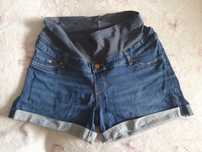 Ciążowe spodenki jeansowe H&M Mama