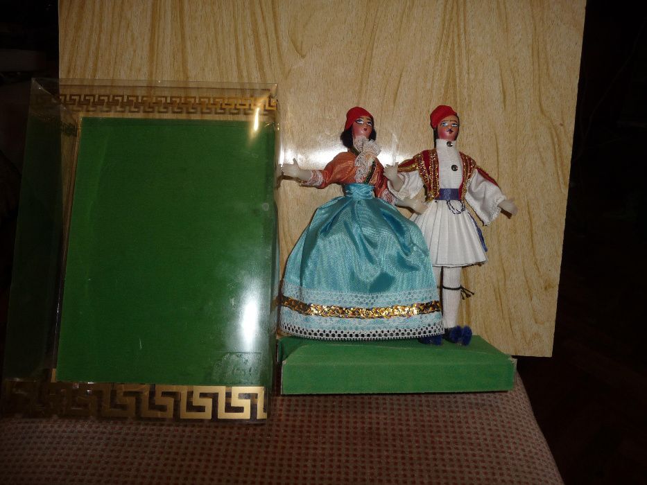Куклы Елена и Алексей греческие Греция в упаковке футляре