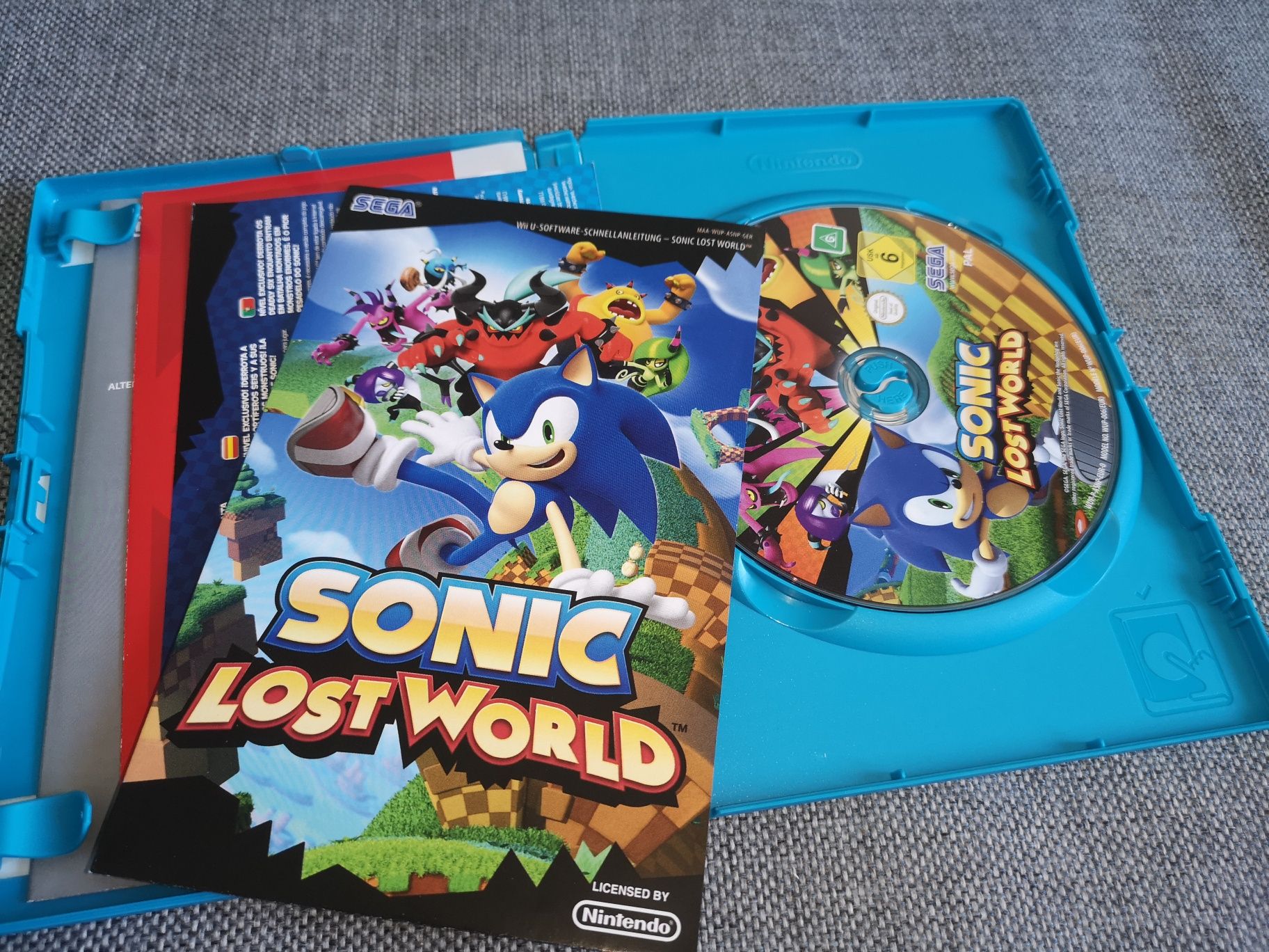 Sonic Lost World Wii U Nintendo gra ANG (stan bdb+) sklep Ursus