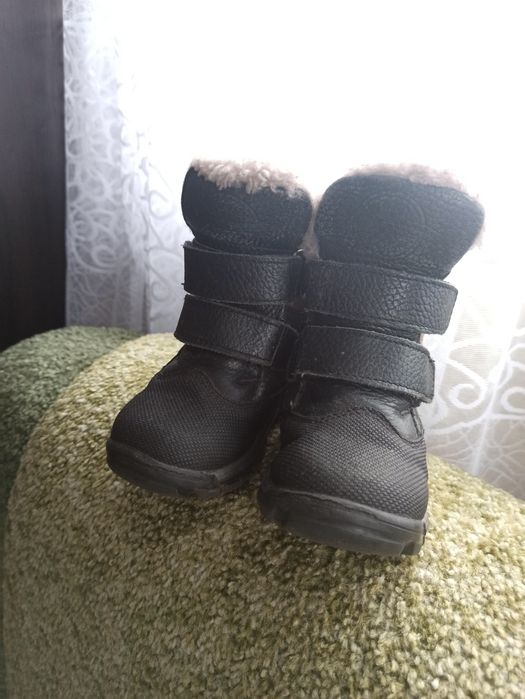 Ортопедичні зимові черевики шкіра