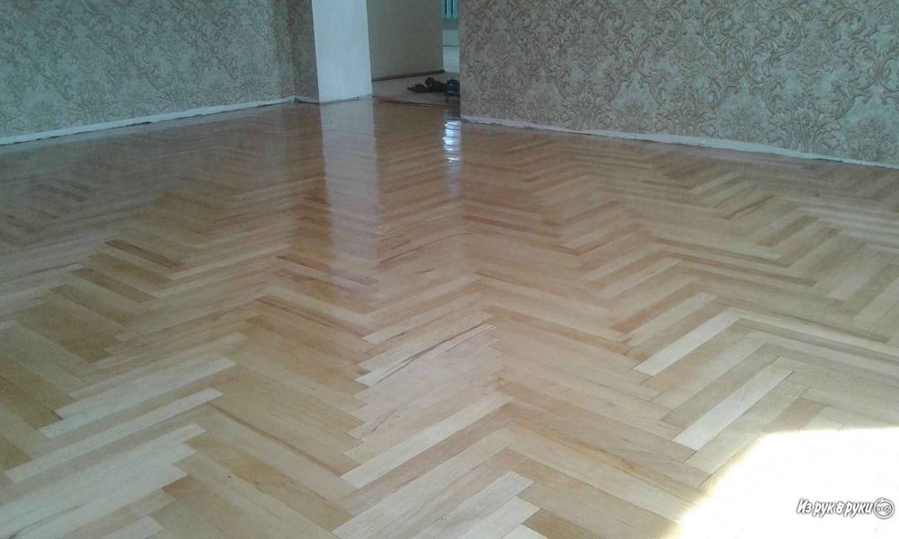 Шліфовка паркета / Реставрація паркета / Цеклевка / Лакировка