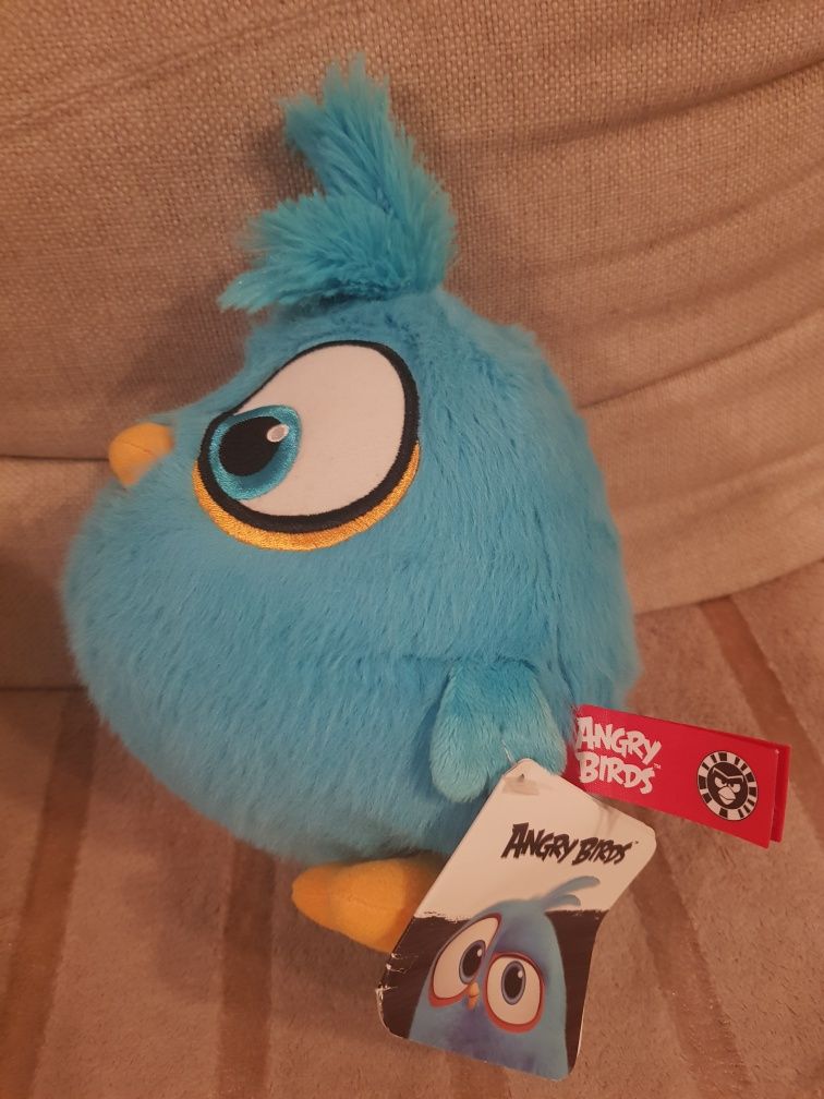 Pluszak maskotka Angry Birds blue niebieski jak nowy