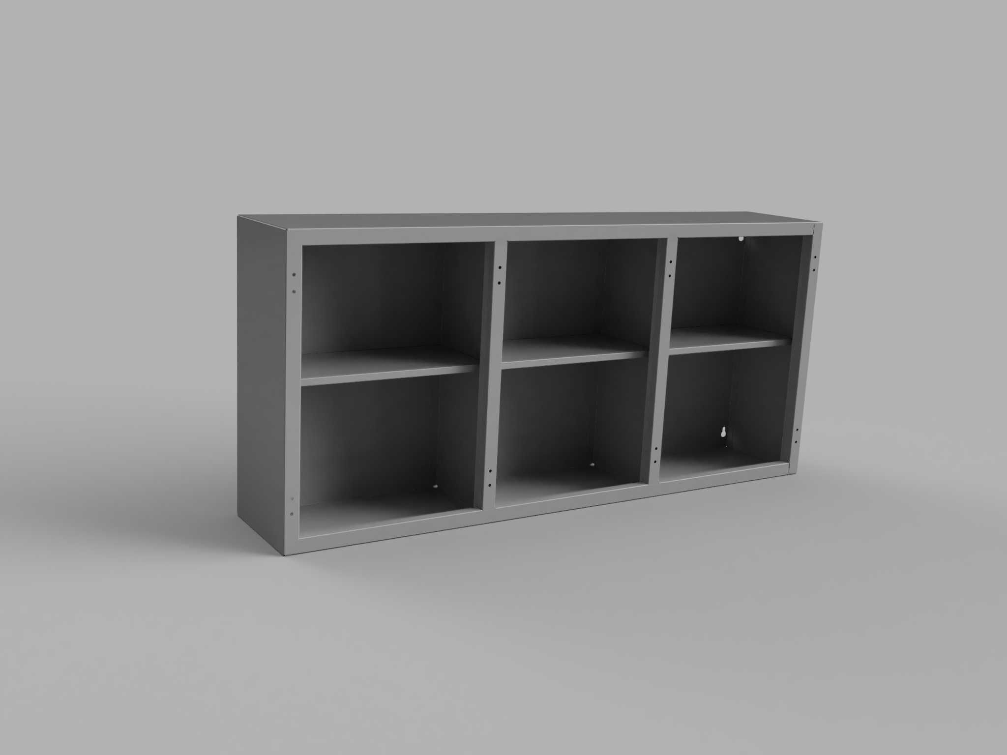 Szafka warsztatowa wisząca 1300 x 600 x 250