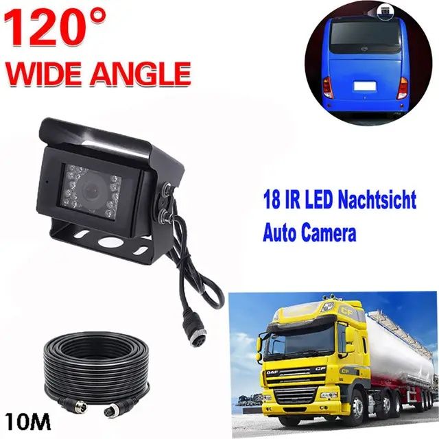 Câmara de apoio estacionamento autocaravana camião + cabo 10M NOVO