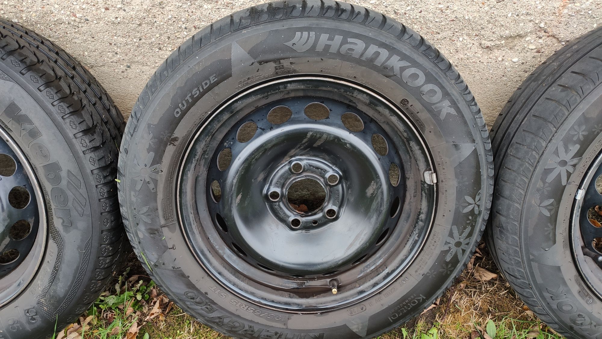 Koła, felgi 15 cali 5x108 Volvo S60 z oponami letnimi 195/65/15