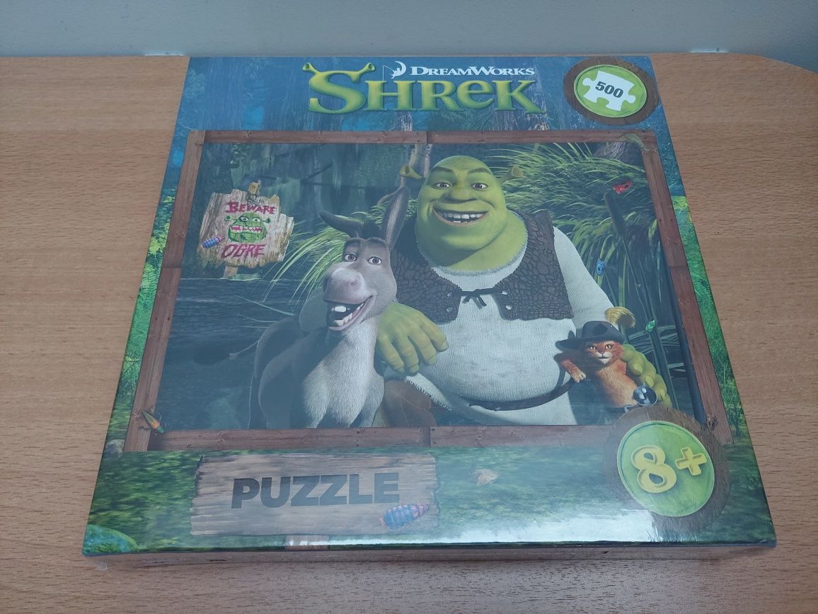 Puzzle 500 Shrek Nowe Unikat