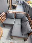 Zestaw ogrodowy sofa ikea applaro