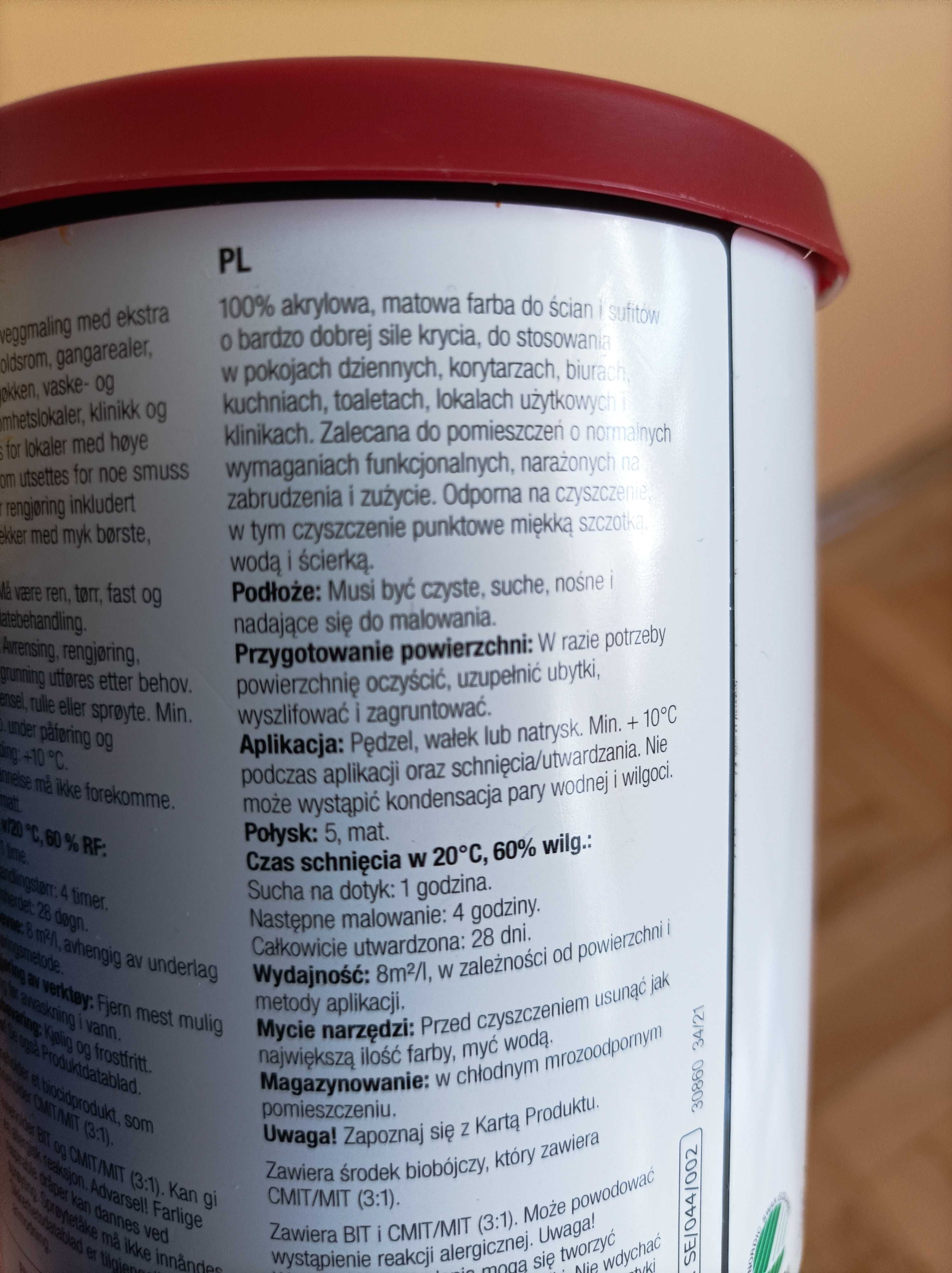 Farba Flugger FlutexPro 5 - 750ml - kremowa